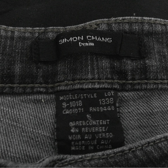 Simon Chang Denim Jeans - Picture 3 of 3